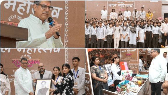 जयपुर बाल महोत्सव 2026 का भव्य समापन, हरियाणा प्रदेश प्रभारी एवं भाजपा नेता डॉ.सतीश पूनिया बोले—बच्चों में उद्यमिता और नेतृत्व क्षमता का विकास जरूरी