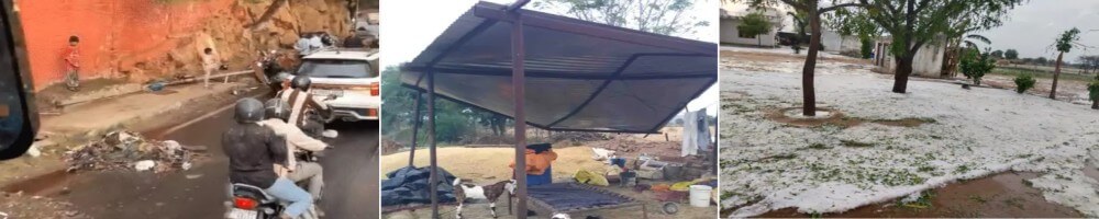 जयपुर में तेज अंधड़ बना जानलेवा: दो अलग-अलग हादसों में 2 की मौत