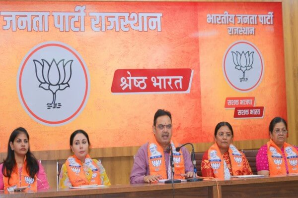 महिला आरक्षण विधेयक पर मुख्यमंत्री भजनलाल शर्मा का विपक्ष पर हमला, कहा— महिलाओं के सपनों से किया खिलवाड़ 