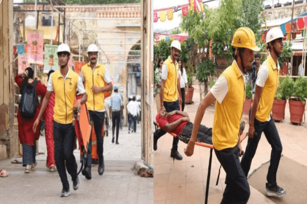 गोविंद देवजी मंदिर में मॉकड्रिल के दौरान खुली सुरक्षा व्यवस्था की पोल, फायर सिस्टम फेल; फायर NOC भी नहीं मिली