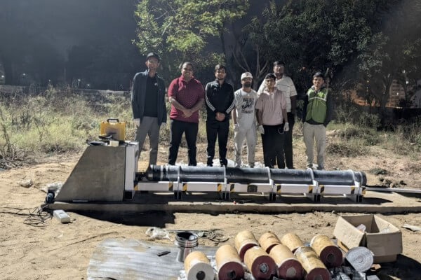 जयपुर में स्टार्टअप का ठोस रॉकेट मोटर परीक्षण, एआईसी–जेकेएलयू से जुड़े बीएएएस टेक्नोलॉजीज़ ने किया सफल स्टैटिक फायर टेस्ट