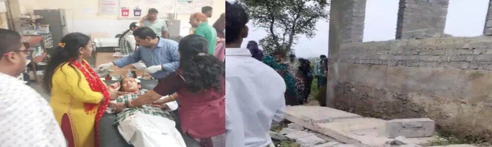 सरकारी स्कूल का छज्जा गिरने से बच्ची की मौत, बूंदी में फॉल्स सीलिंग और दीवार गिरने से कई घायल