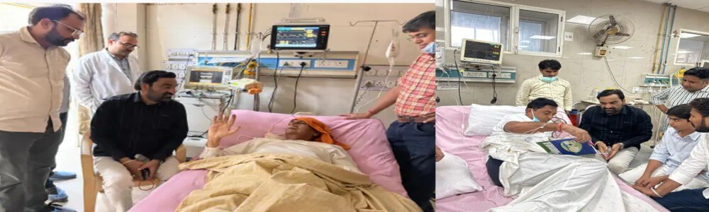 हनुमान बेनीवाल ने नरेश मीणा औरभारत सिंह से की मुलाकातऔर सरकार पर हमला: झालावाड़ स्कूल त्रासदी पर संवेदनहीनता का आरोप