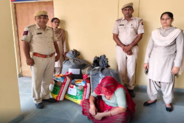 ऑपरेशन 'भौकाल' में जोधपुर रेंज पुलिस का बड़ा एक्शन: ₹ 10.45 लाख का 69.7 किलो डोडा पोस्त जब्त, महिला तस्कर गिरफ्तार