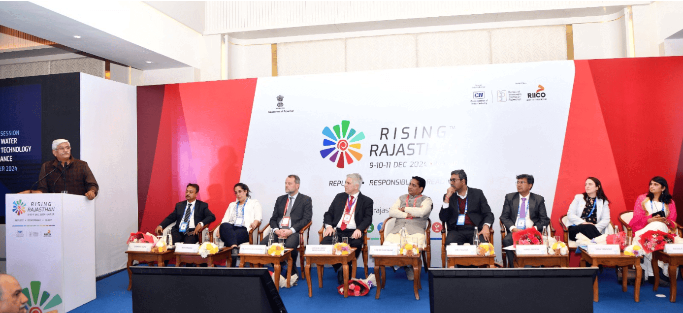 'राइजिंग राजस्थान': “रीजनल वॉटर सिक्योरिटी- टेक्नोलॉजी एंड गवर्नेंस” पर विशेष सत्र, इज़राइल और राजस्थान के बीच जल प्रबंधन सहयोग के लिए समझौता
