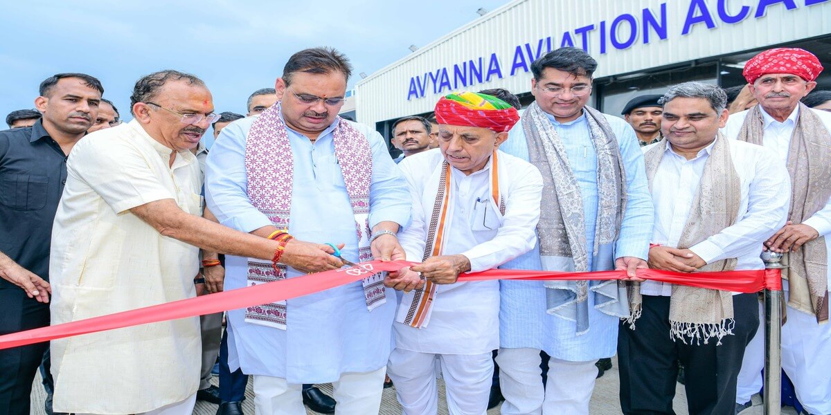 मुख्यमंत्री शर्मा,देवनानी, रावत और दक ने किया अव्याना एविएशन एकेडमी का उद्घाटन: विकसित राजस्थान की यात्रा में विमानन क्षेत्र अहम पड़ाव: भजनलाल शर्मा