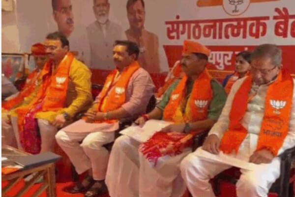 खाटूश्यामजी में भाजपा जयपुर संभाग की संगठनात्मक बैठक, अजेय कुमार ने दिया अनुशासन और एकजुटता का संदेश