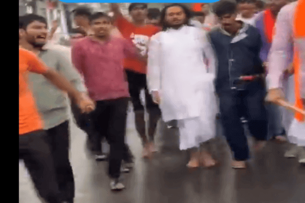 जालोर में संत अभयदास महाराज का आमरण अनशन, मुख्यमंत्री के साथ मंदिर जाने की कर रहे मांग