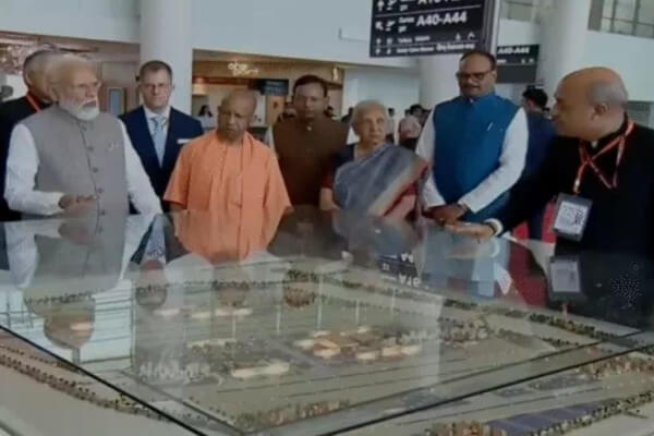 जेवर में नोएडा इंटरनेशनल एयरपोर्ट का उद्घाटन, पीएम मोदी बोले— वैश्विक संकट से मिलकर लड़ें