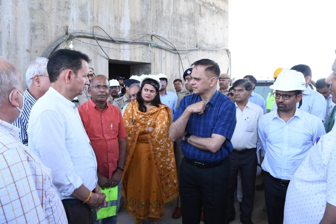 ईसरदा बांध का काम अंतिम चरण में, जुलाई तक होगा पूरा: मुख्य सचिव वी. श्रीनिवास