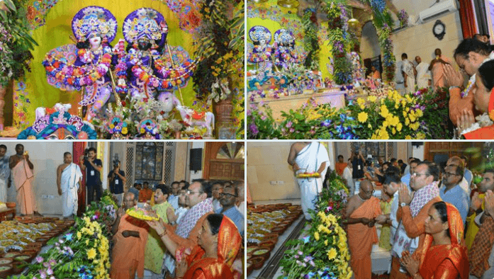 मुख्यमंत्री भजनलाल शर्मा ने जन्माष्टमी पर इस्कॉन मंदिर में किए दर्शन, प्रदेश की खुशहाली की कामना