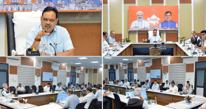 जयपुर में ट्रैफिक व्यवस्था सुधारने के लिए मुख्यमंत्री भजनलाल शर्मा की उच्च स्तरीय बैठक, वन-वे ट्रैफिक और सिग्नल फ्री योजना पर जोर