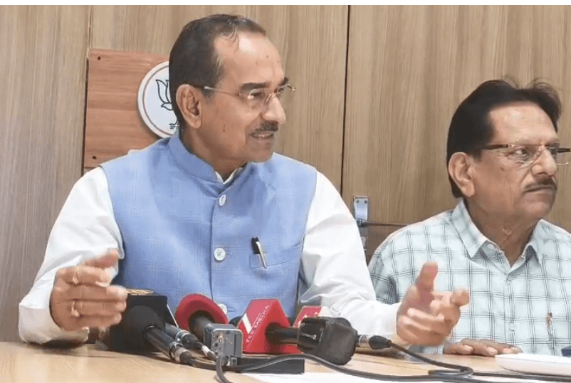 भाजपा प्रदेश अध्यक्ष मदन राठौड़ का विपक्ष पर हमला: बोले—युद्ध से वैश्विक नुकसान, भारत में आवश्यक वस्तुओं की कोई कमी नहीं