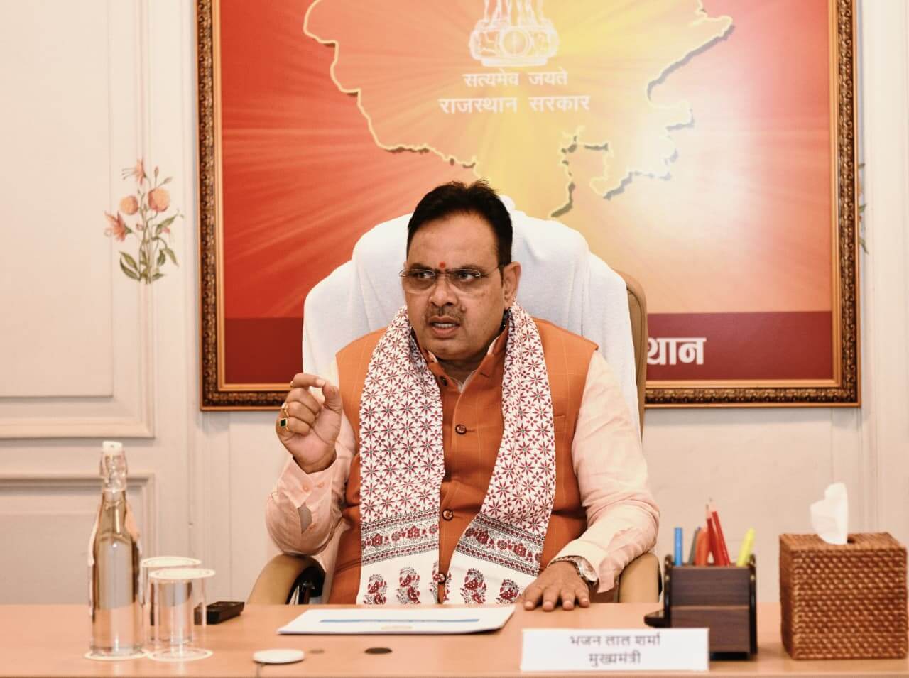 राजस्थान को खनन में अग्रणी बनाने का लक्ष्य — सीएम भजनलाल शर्मा की समीक्षा बैठक में अवैध खनन पर कड़ी कार्रवाई के निर्देश