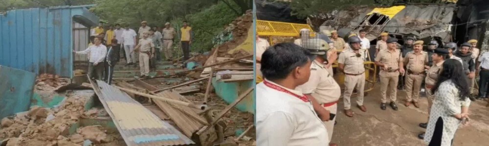 अजमेर के तारागढ़ में चला 10 घंटे का अतिक्रमण विरोधी अभियान, 213 अवैध दुकानें हटाई गईं
