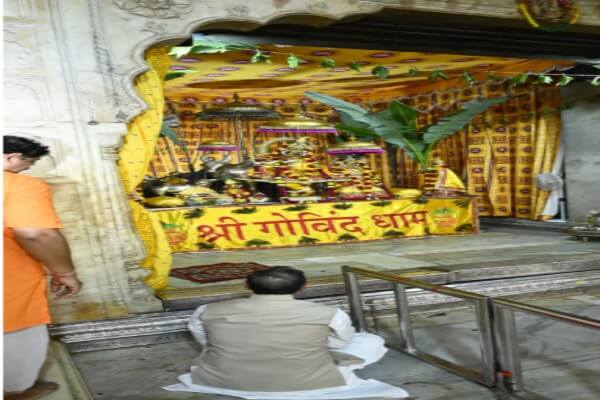 भाजपा प्रदेश अध्यक्ष मदन राठौड़ ने जन्माष्टमी पर किए गोविंद देव जी के दर्शन, प्रदेशवासियों की खुशहाली की कामना की