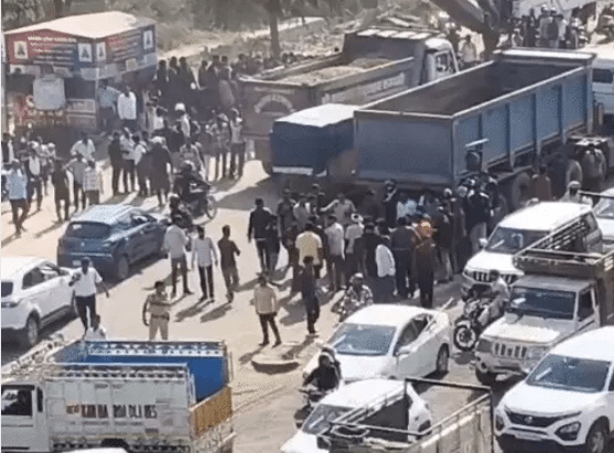 जयपुर–सीकर हाईवे पर दर्दनाक हादसा: डंपर की टक्कर से युवक की मौत, साथी गंभीर घायल