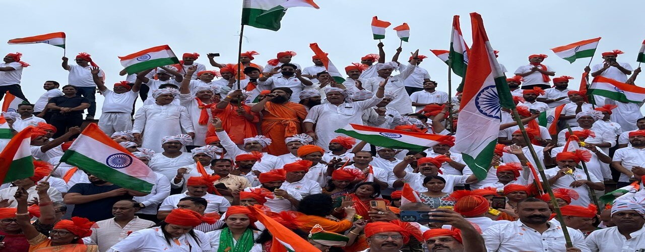 11 अगस्त को सांगानेर विधानसभा क्षेत्र में अगस्त क्रांति तिरंगा यात्रा समिति ने निकाली भव्य तिरंगा यात्रा