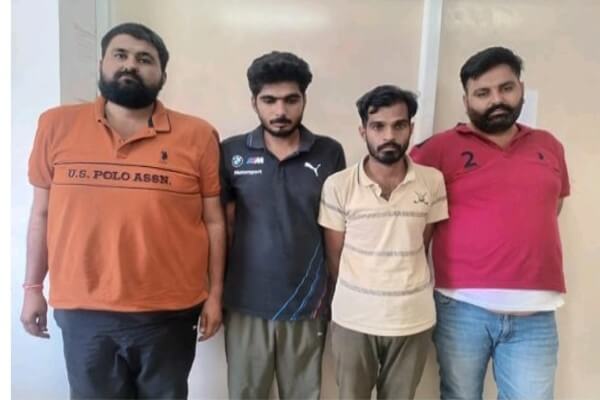 जयपुर: साइबर सेल ने अंतर-राज्यीय ठगी गिरोह का भंडाफोड़ किया — 4 गिरफ्तार, क्रिप्टो में रकम बदलने का खुलासा