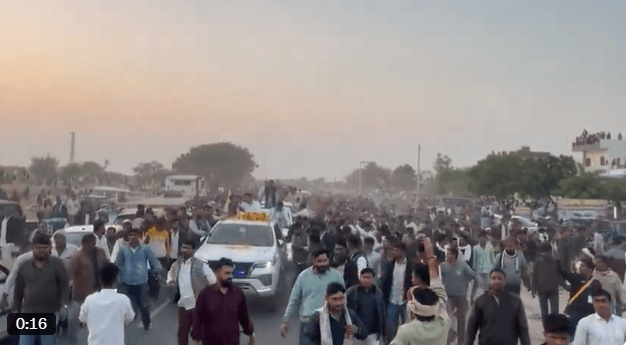 प्रशासन से सहमति के बाद जयपुर कूच वापस, नागौर में हनुमान बेनीवाल का आंदोलन स्थगित