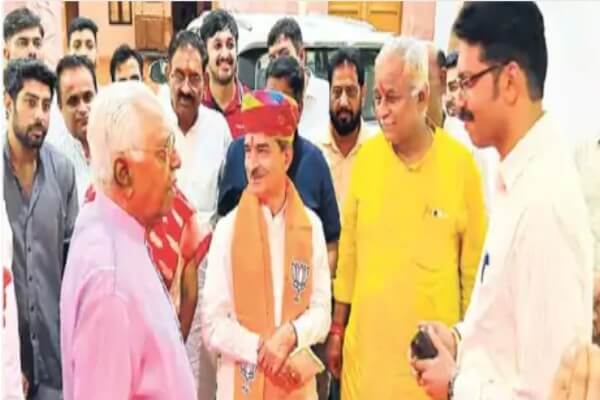 भाजपा प्रदेश अध्यक्ष मदन राठौड़ का बीकानेर दौरा, देवी सिंह भाटी से गोपनीय मुलाकात ने बढ़ाई राजनीतिक हलचल