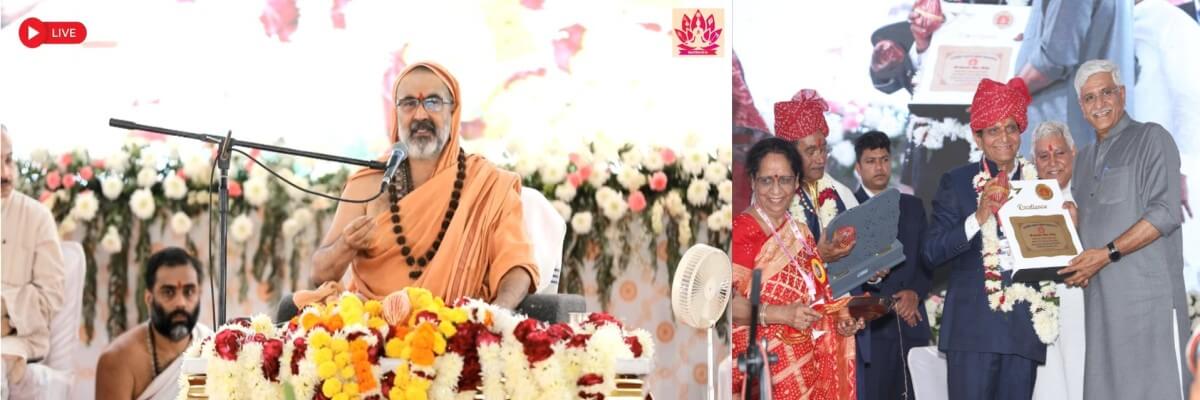 अंतरराष्ट्रीय सारस्वत ब्राह्मण महासम्मेलन संपन्न: केंद्रीय पर्यटन मंत्री गजेंद्र सिंह ने समाज के लोगों को दिलाई 26 संकल्पों की शपथ, शारदा पीठ करेंगे मूल स्थान पर स्थापित: स्वामी सध्योजात शंकराश्रम महाराज