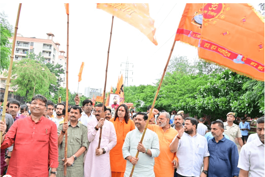 उपमुख्यमंत्री प्रेमचंद बैरवा सहित भाजपा नेताओं ने यात्रा को रवाना किया
