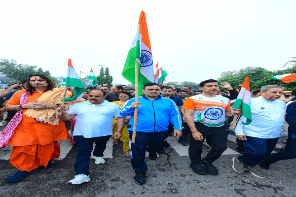 सरदार पटेल की 150वीं जयंती पर जयपुर में ‘एकता मार्च’, मुख्यमंत्री भजनलाल शर्मा ने गांधी सर्किल से अमर जवान ज्योति तक किया पैदल मार्च