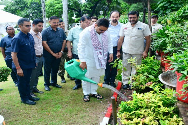 मुख्यमंत्री भजनलाल शर्मा ने दिल्ली के जोधपुर हाउस में किया बिल्व का पौधरोपण, 'एक पेड़ मां के नाम' अभियान को दी नई ऊर्जा