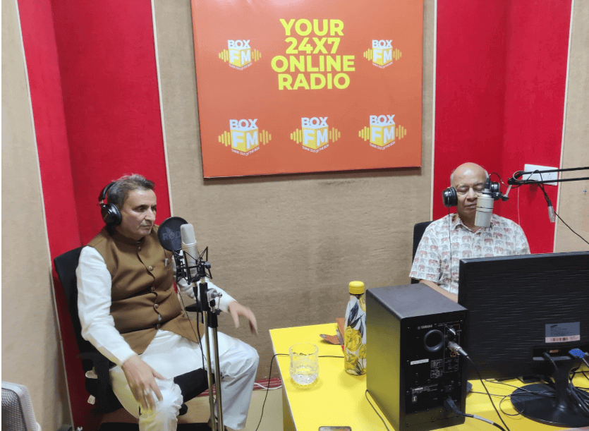 धनतेरस पर बॉक्स एफएम रेडियो पर धर्मेन्द्र राठौड़ का इंटरव्यू: प्रदेशवासियों को दीं दीपावली की हार्दिक शुभकामनाएं