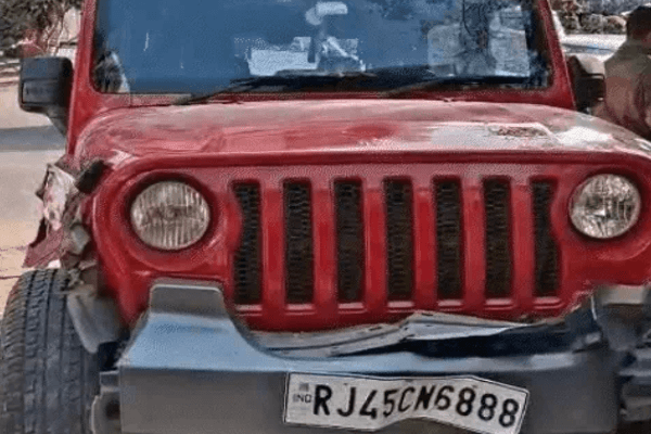 जयपुर में महिला क्रिकेटर की थार बेकाबू: दो बाइक-एक स्कूटी को मारी टक्कर, 23 साल के युवक की मौत