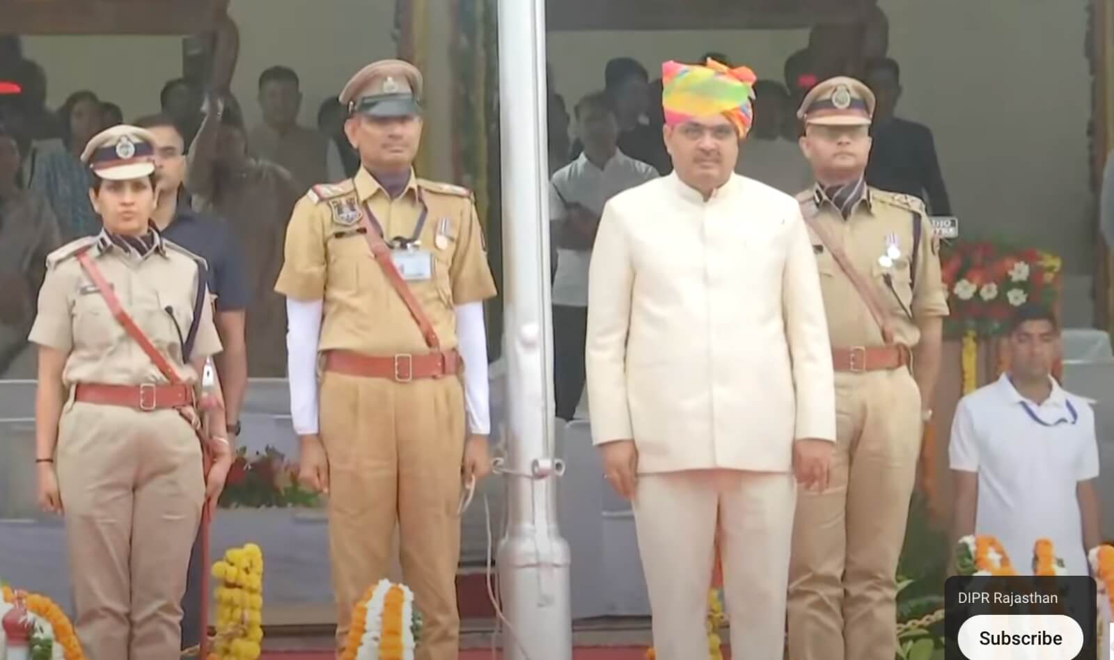 मुख्यमंत्री भजनलाल शर्मा ने 78वें स्वतंत्रता दिवस पर जयपुर के सवाई मानसिंह स्टेडियम में किया में ध्वजारोहण, जानें भाषण की बड़ी बातें