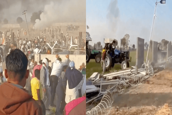 हनुमानगढ़ में किसानों और पुलिस के बीच झड़प, इथेनॉल फैक्ट्री की दीवार तोड़ी; पुलिस लाठीचार्ज, कई वाहन फूंके—कांग्रेसी विधायक अभिमन्यु पूनिया घायल