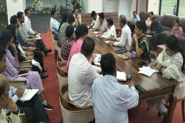 स्वतंत्रता दिवस समारोह 2025 की तैयारियों की जोधपुर में उच्चस्तरीय समीक्षा, मुख्य समारोह स्थल का निरीक्षण