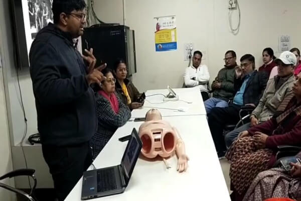 नए साल की शुरुआत पर स्वास्थ्य संकुल में सीपीआर प्रशिक्षण, आपात स्थिति में जान बचाने को होंगे अधिकारी-कर्मचारी सक्षम