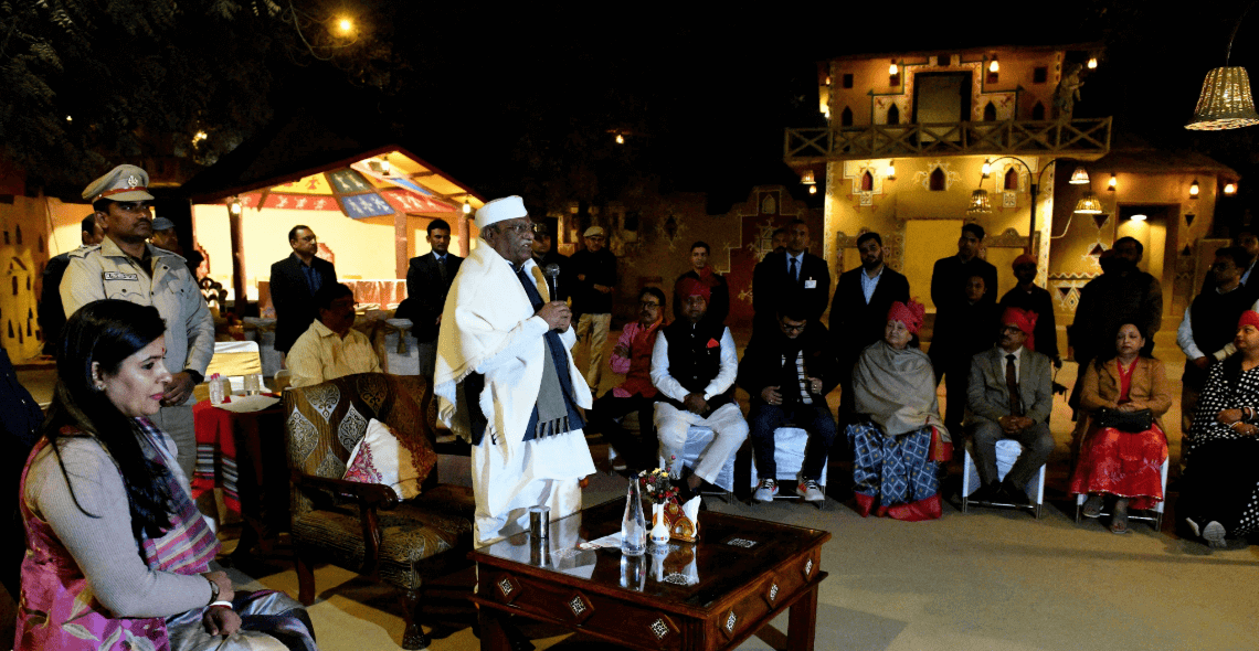 राज्यपाल बागडे ने किया विकसित भारत में सबके योगदान का आह्वान, जयपुर महोत्सव में नगर निगमों के महापौरों से संवाद