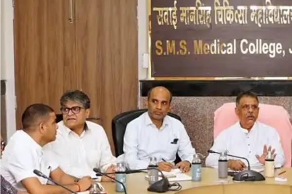 एसएमएस अस्पताल में कार्डियक सेंटर मार्च 2026 तक  होगा शुरू, आईपीडी टॉवर को लेकर संशय बरकरार
