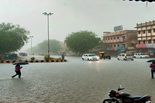 Rajasthan Weather Update: 14 जिलों में भारी से अति भारी बारिश का अलर्ट, अजमेर में स्कूल बंद