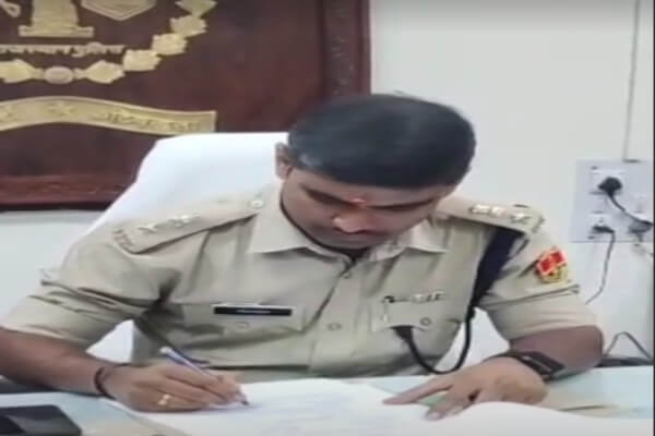 प्रवीण नायक नूनावत ने संभाला सीकर एसपी का पद, खाटूश्यामजी मंदिर में की पूजा, पुलिस जवानों ने दी सलामी