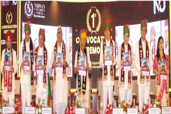 निर्वाण विश्वविद्यालय के प्रथम दीक्षांत समारोह में बोले देवनानी — विज्ञान को आध्यात्म और तकनीक को संस्कृति से जोड़ें