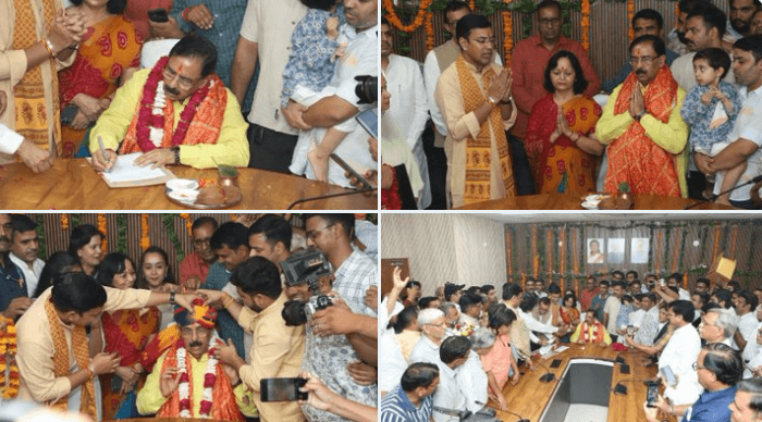 डॉ.अरुण चतुर्वेदी ने राज्य वित्त आयोग अध्यक्ष का पदभार संभाला, कहा- पिछली सरकार ने प्रदेश को घाटे में छोड़ा