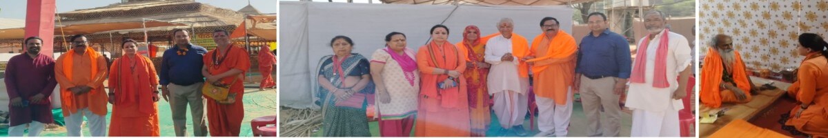 पुष्कर महायज्ञ में साध्वी अनादि सरस्वती ने की परिक्रमा, प्रखर महाराज से सनातन धर्म पर चर्चा