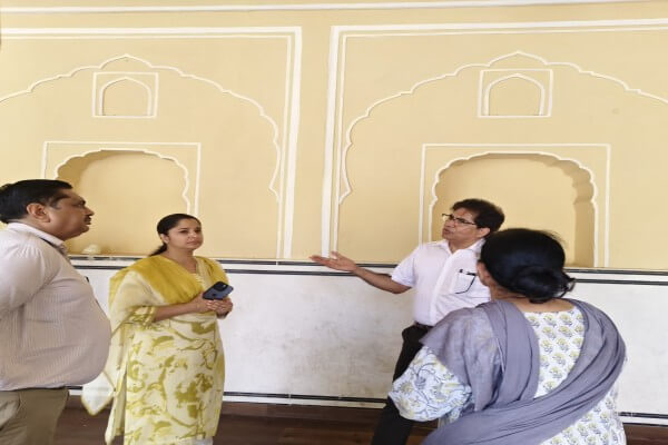 प्रमुख शासन सचिव राजेश यादव ने अल्बर्ट हॉल, हवामहल और जंतर-मंतर का किया निरीक्षण, पर्यटन स्थलों को आधुनिक स्वरूप देने के निर्देश