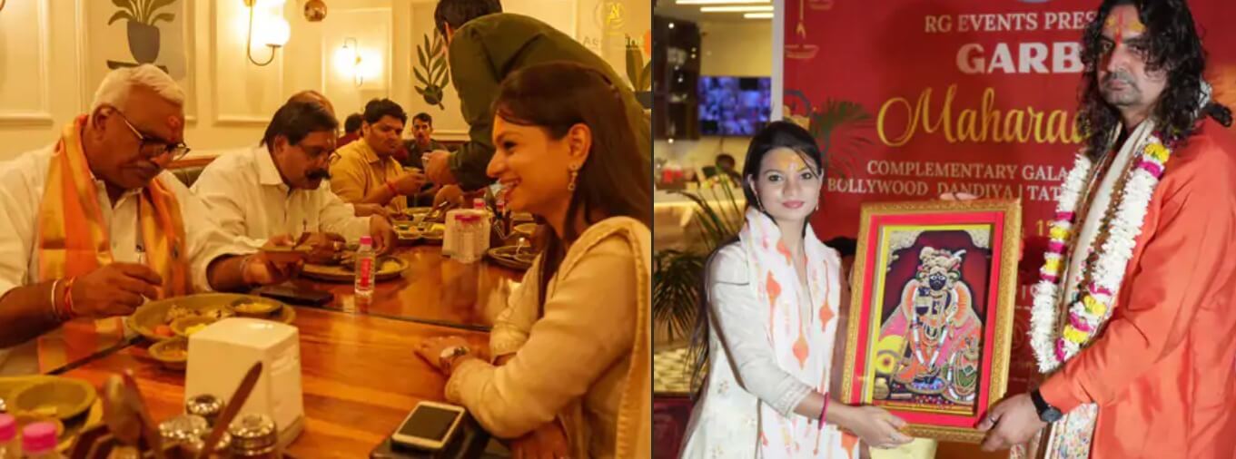 वृंदावन के बांके बिहारी का महाप्रसाद जयपुर में वितरित, गृह राज्यमंत्री बेढ़म, कैबिनेट मंत्री कुमावत,विधायक बालमुकुंदाचार्य भक्ति का लाभ उठाया