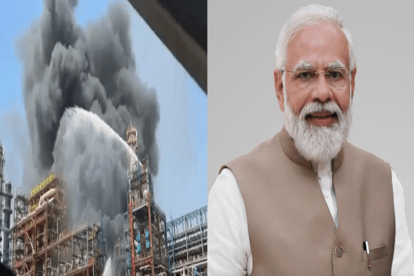 पचपदरा रिफाइनरी में उद्घाटन से पहले आग: पीएम मोदी का दौरा स्थगित, CDU-VDU यूनिट प्रभावित