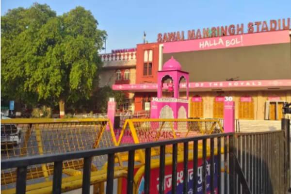 आईपीएल के लिए जयपुर स्टेडियम में ‘किले’ जैसा भव्य प्रवेश द्वार तैयार, खिलाड़ियों और VVIP को मिलेगा रॉयल एहसास