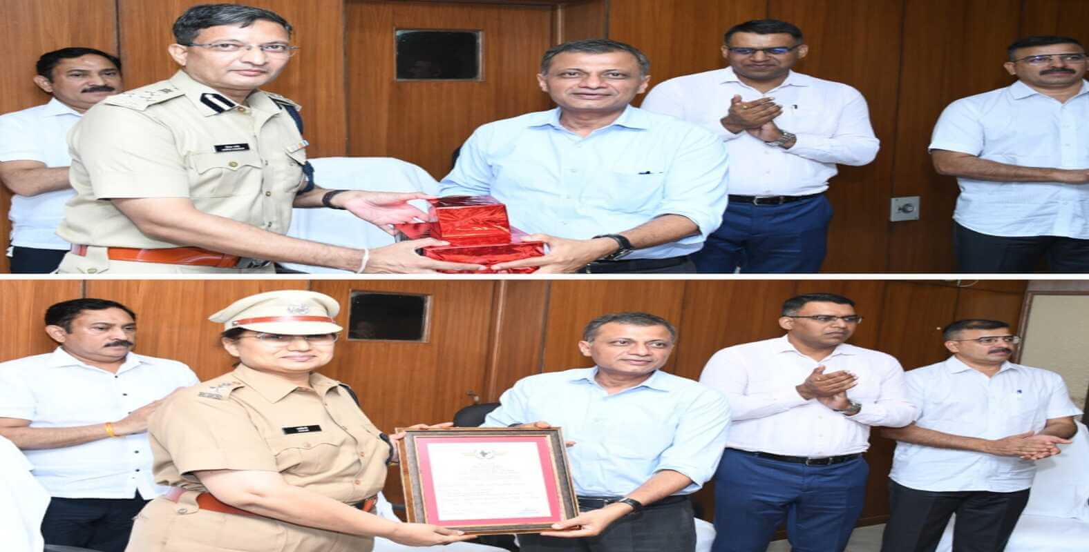 इन्टेलीजेंस ट्रेनिंग अकादमी में एविएशन सिक्युरिटी ट्रेनिंग इंस्टीट्यूट, जयपुर के लोगो का किया गया अनावरण,डीजी इंटेलिजेंस अग्रवाल ने आईबी में कांस्टेबल के प्रथम बैच से भी किया संवाद