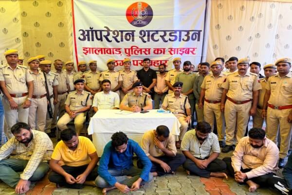 ऑपरेशन शटरडाउन: सरकारी सिस्टम में सेंध लगाने वाला अंतर्राज्यीय साइबर गिरोह ध्वस्त, नोडल ऑपरेटर समेत 6 गिरफ्तार, ₹ 1 करोड़ फ्रीज
