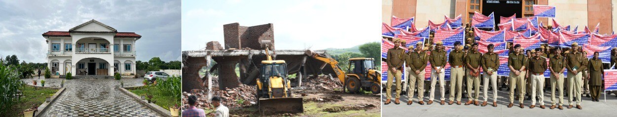 झालावाड़ पुलिस का ‘ऑपरेशन दिव्य प्रहार’: नशा माफियाओं की ₹ 125 करोड़ की अवैध संपत्तियां फ्रीज, 71 तस्करों पर बड़ी कार्रवाई