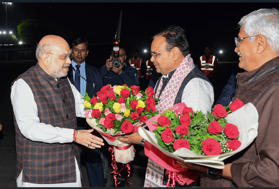 केंद्रीय गृहमंत्री अमित शाह ने बीएसएफ राइजिंग डे परेड में लिया हिस्सा, सरदार पटेल की मूर्ति का अनावरण